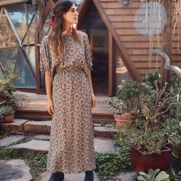 Christy Dawn Dresses & Skirts - Christy Dawn Mia Dress Deadstock Gray Jacquard XS